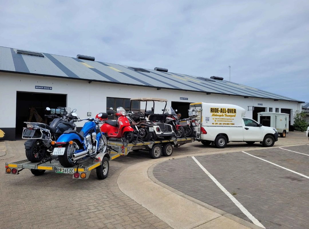 Motorbike Transport Delivery Areas Image About Motorcycle Transport in Port Elizabeth